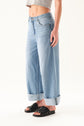 Jean Wide Leg Alfonsina Azul