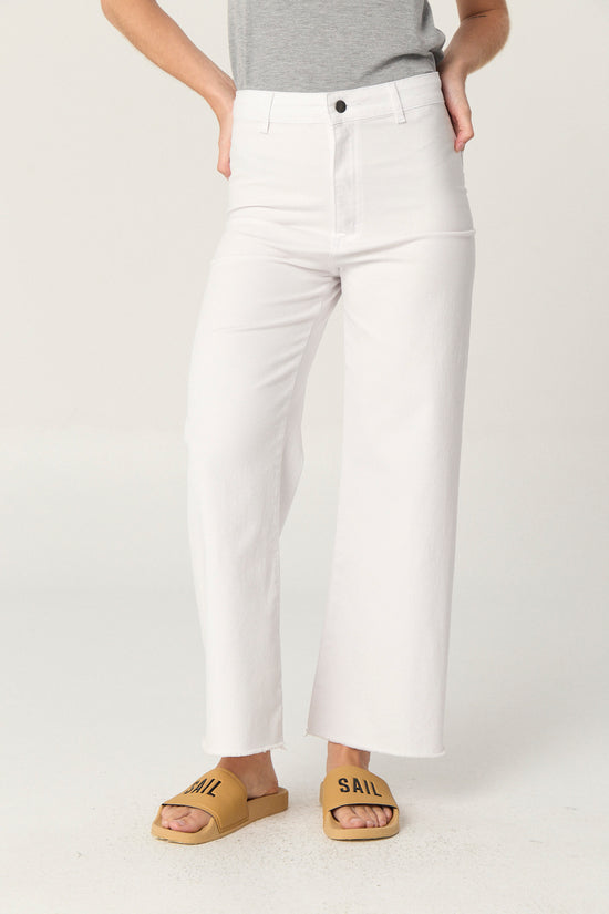 Pantalón Culotte Blanco Andrea